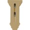 Ekena Millwork 5"W x 5 3/4"D x 10"H Medium Jefferson Wood Corbel, Alder CORW05X05X10JEAL - alternate 4